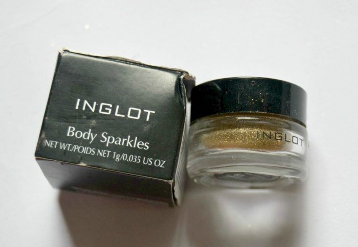 Inglot 63 Body Sparkles Packaging