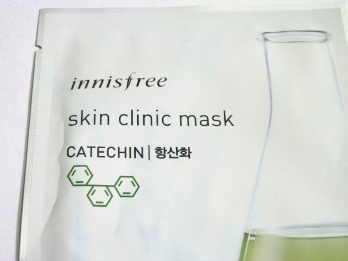 Innisfree Catechin Skin Clinic mask name