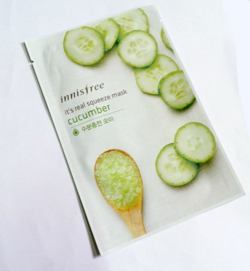 Innisfree Cucumber It’s Real Squeeze Mask