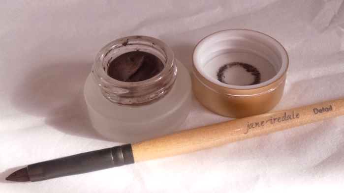 Jane Iredale Brown Jelly Jar Gel Eyeliner and Brush