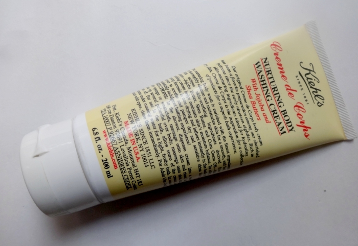 Kiehl's Creme de Corps Nurturing Body Washing Cream Review