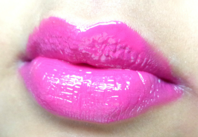 LA girl glazed lip paint bombshell lipswatch