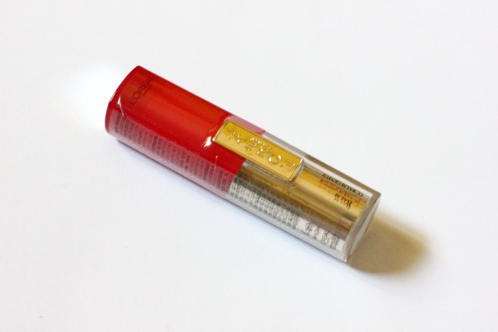 L'Oreal Fearless Red Intelligent Color-Caressing Lip Balm packaging