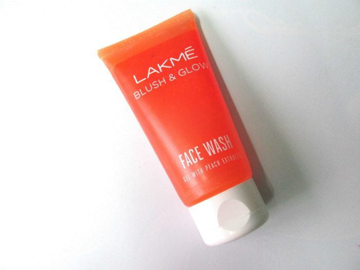 Lakme Blush and Glow Face Wash Peach Review