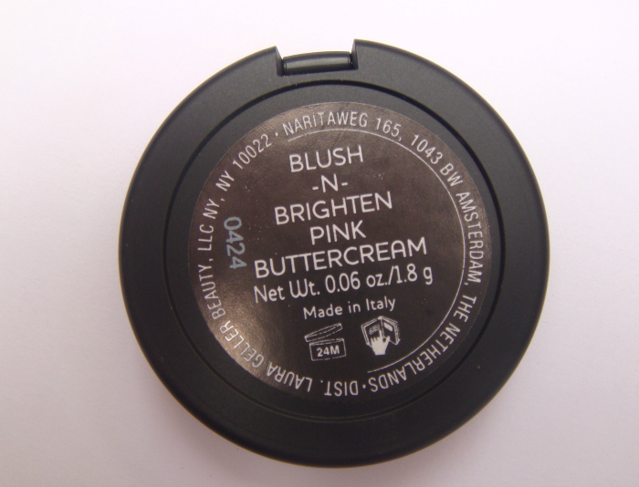 Laura Geller Pink Buttercream Blush-n-Brighten details