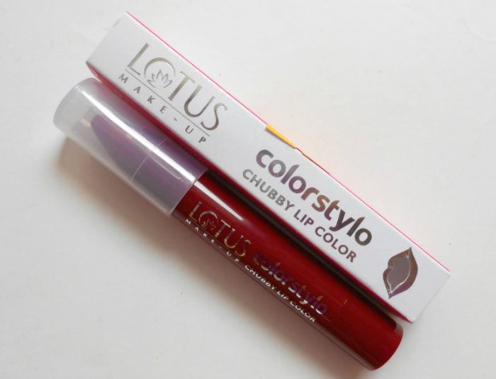 Lotus Make-Up Ruby Red Colorstylo Chubby Lip Color