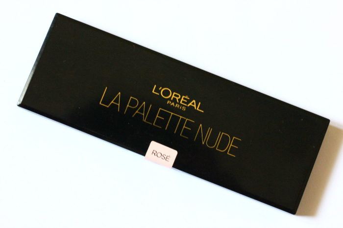 L’Oreal Paris Rose Color Riche La Palette packaging