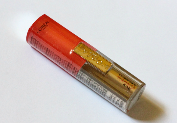 L’Oreal Summer Sienna Intelligent Color-Caressing Lip Balm packaging