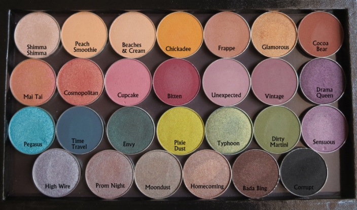 Makeup Geek Eyeshadows Preview and Swatches