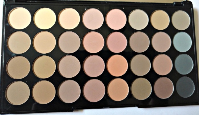Makeup Revolution Flawless Matte Ultra 32 Shade Eyeshadow Palette Review
