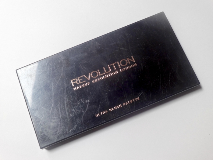 Makeup Revolution Golden Sugar Ultra Blush Palette Packaging