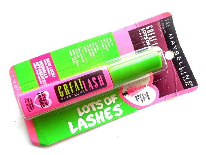 Maybelline Great Lash Lots of Lashes Washable Mascara packaging