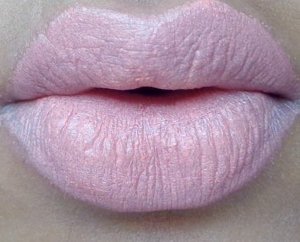NYX Nude Matte Lipstick lip swatch