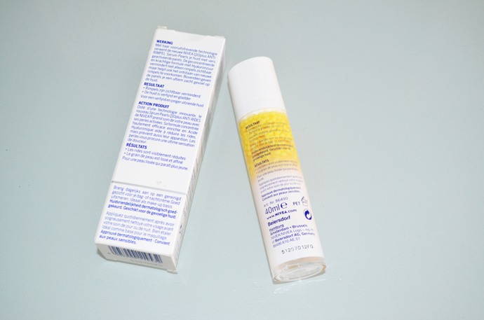 Nivea Q10 Plus Anti-Wrinkle Serum Pearls packaging