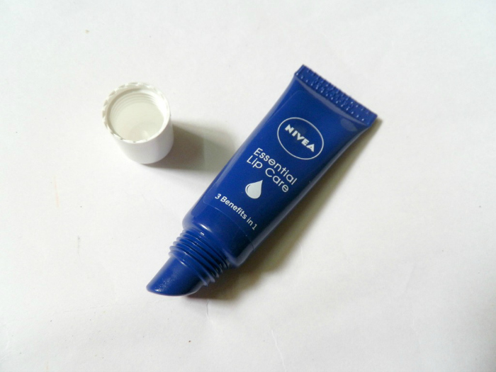 Nivea Shea Butter Essential Lip Care tube