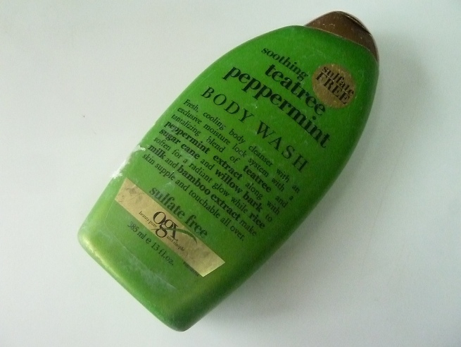 OGX Soothing Tea Tree and Peppermint Body Wash