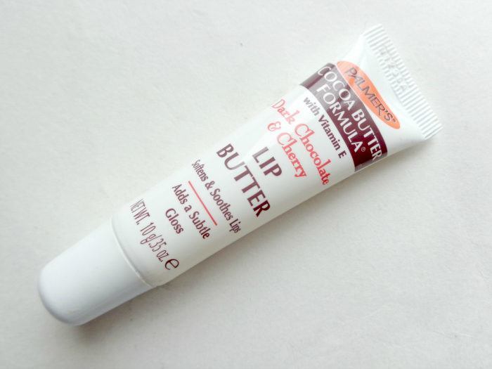 Palmer's cocoa butter formula cherry and dark chocolate lip butter tube