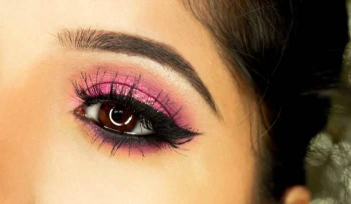 Pink Summer Party Eyes Step 11