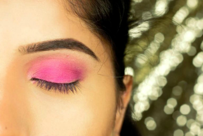Pink Summer Party Eyes Step 3