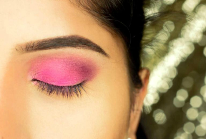 Pink Summer Party Eyes Step 5