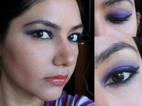 Sephora Collection Night Owl No. 93 Colorful Luster Matte Colorful Eye Shadow FOTD