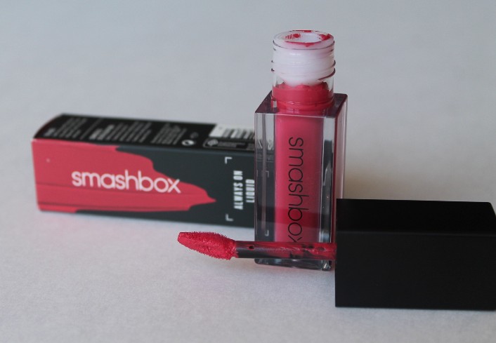 Smashbox Blast Off Always On Liquid Lipstick open
