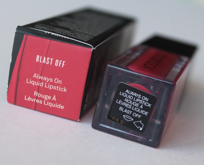 Smashbox Blast Off Always On Liquid Lipstick shade name
