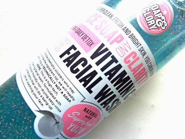 Soap and Glory Face Soap and Clarity 3 in 1 Daily Vitamin C Facial Wash