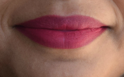 Sonia Kashuk Velvety Matte Lip Crayon in Raspberry Nude lipswatch