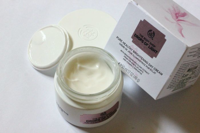 The Body Shop Drops of Light Pure Healthy Brightening Day Cream