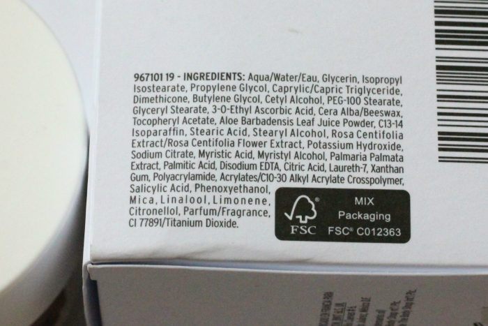 The Body Shop Drops of Light Pure Healthy Brightening Day Cream ingredients