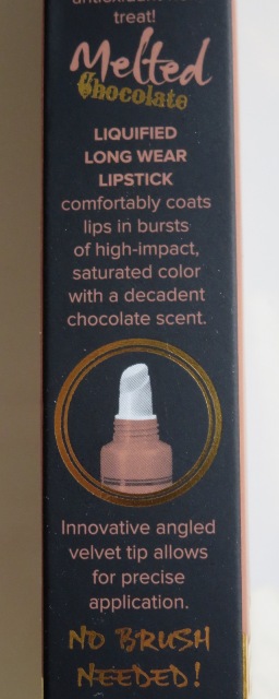 Too Faced Melted Chocolate Liquified Long Wear Lipstick chocolate honey product description