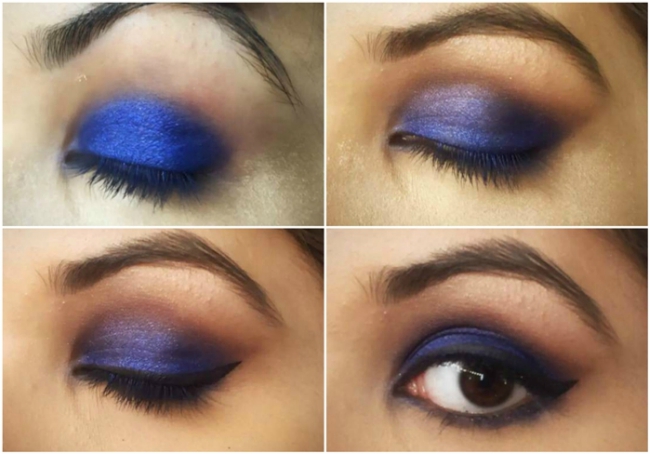 bold eye makeup for night party