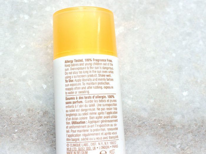 clinique SPF 30 Mineral Sunscreen Fluid for Face review