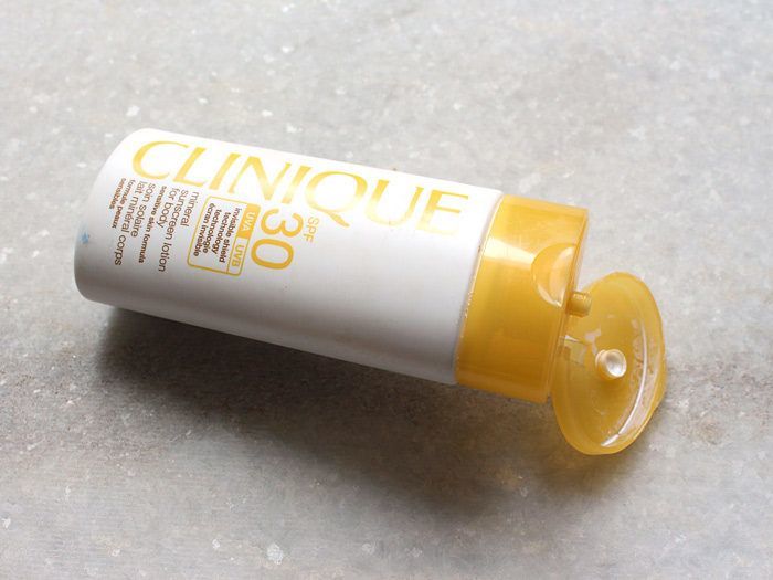 clinique spf 30 minreal sunscreen lotion for body 1