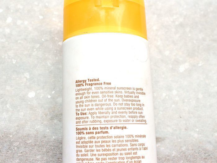 clinique spf 30 minreal sunscreen lotion for body review