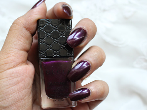 gucci absolute purple nail polish