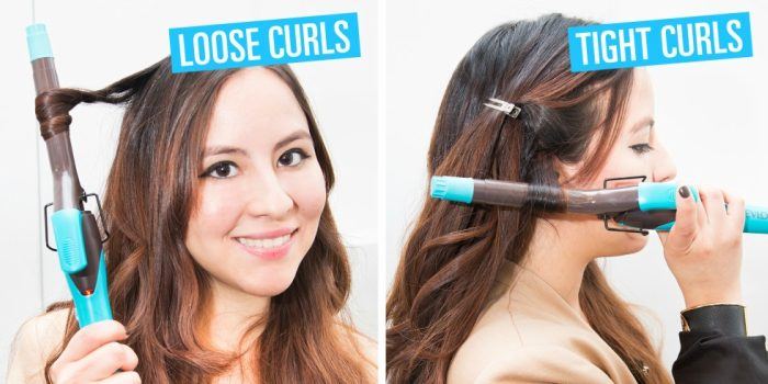 right way to curl hair