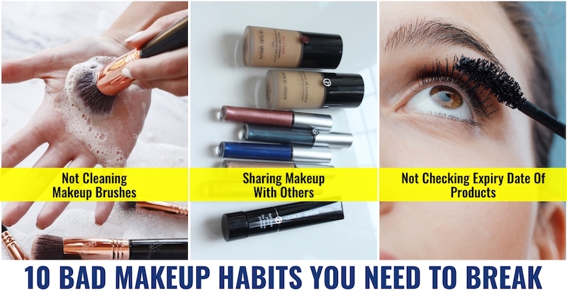 Bad Makeup Habits