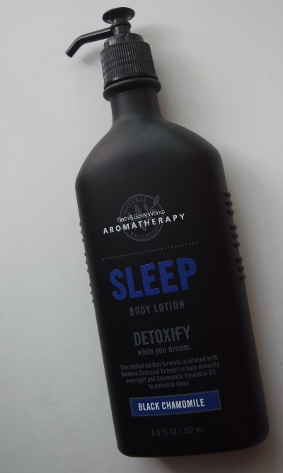 Bath and Body Works Aromatherapy Black Chamomile Sleep Body Lotion Review