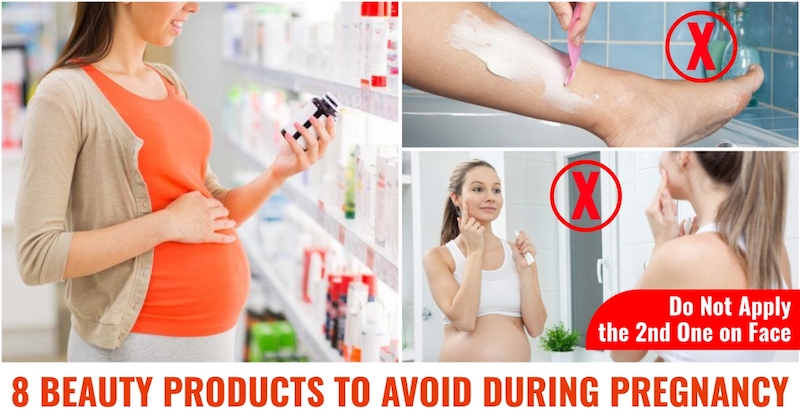 Beauty Products to avoid during pregnancy