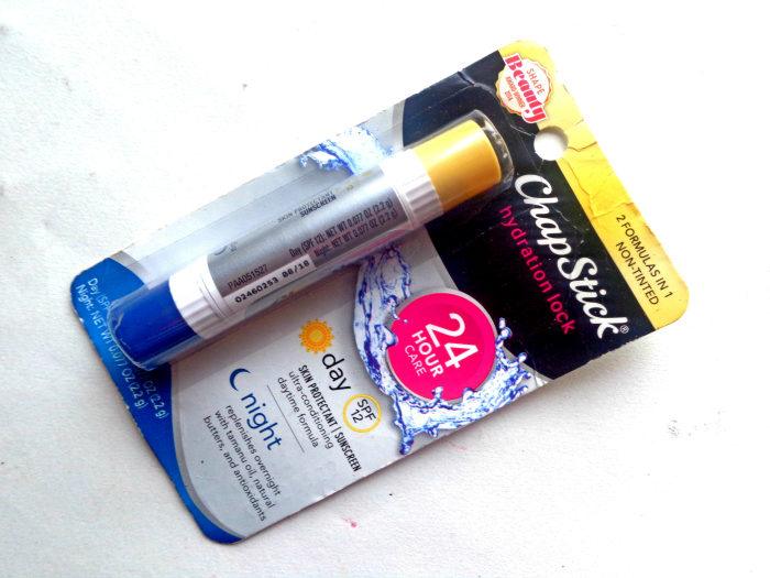Chapstick Dual-Ended Hydration Lock Day & Night packaging