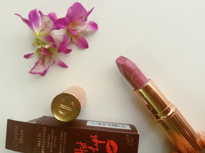 Charlotte Tilbury Hot Lips Secret Salma Luminous Modern-Matte Lipstick lipstick tube