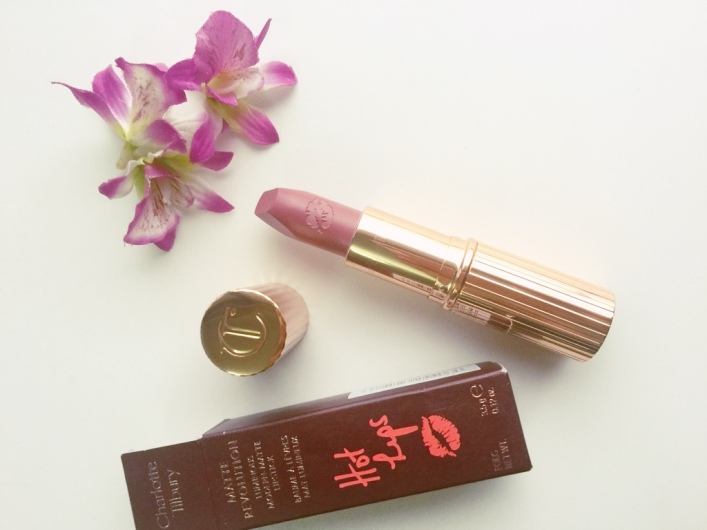 Charlotte Tilbury Hot Lips Secret Salma Luminous Modern-Matte Lipstick outer packaging