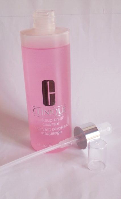 Clinique Makeup Brush Cleanser Packaging
