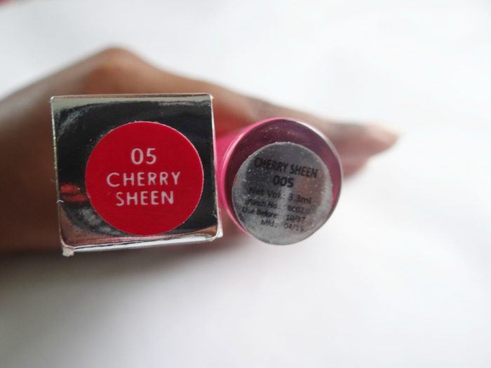 Colorbar Cherry Sheen Sheer Glass Lip Gloss