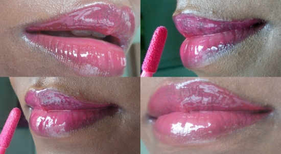 Colorbar Cherry Sheen Sheer Glass Lip Gloss Lip Swatch
