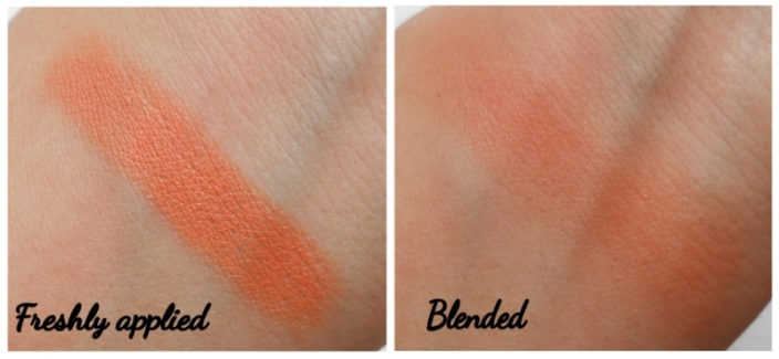 Colorbar Orange Amber All-Day Lip and Cheek Color Blush Stick swatch