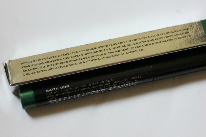 Colorbar Satin All Day Waterproof Eyeshadow Stick description