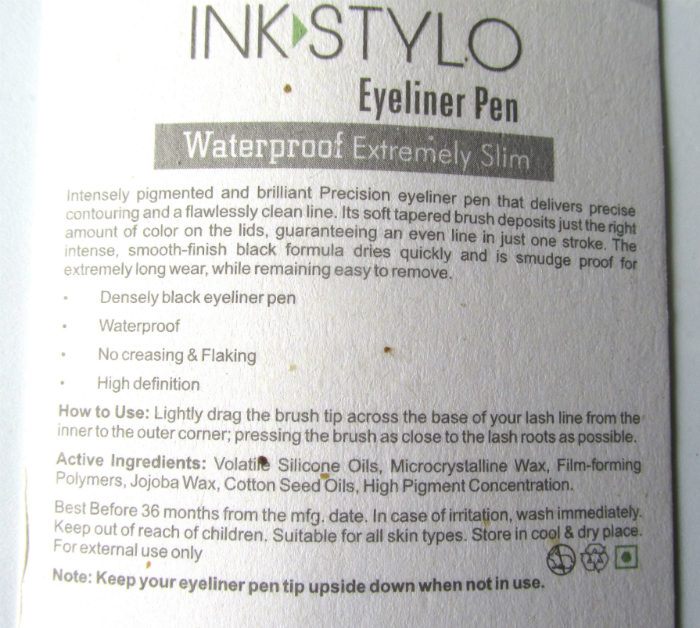 Coloressence INKSTYLO Eyeliner Pen description